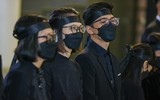 Những hình ảnh nghẹn ngào tại lễ tang nhạc sĩ Phú Quang 