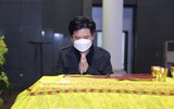 Những hình ảnh nghẹn ngào tại lễ tang nhạc sĩ Phú Quang 