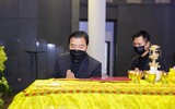 Những hình ảnh nghẹn ngào tại lễ tang nhạc sĩ Phú Quang 