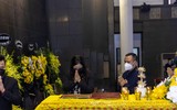 Những hình ảnh nghẹn ngào tại lễ tang nhạc sĩ Phú Quang 