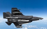 [ẢNH] Mang tới 10 tấn vũ khí, F-35 ăn đứt Su-35 và Su-57 hai tấn