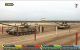 [ẢNH] Đội xe tăng Việt Nam về đích đầu tiên trong chung kết Tank Biathlon