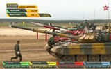 [ẢNH] Đội xe tăng Việt Nam về đích đầu tiên trong chung kết Tank Biathlon