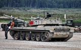 [ẢNH] Dù cố hết sức song xe tăng quốc bảo Trung Quốc vẫn thua Nga tại Tank Biathlon