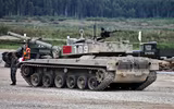 [ẢNH] Dù cố hết sức song xe tăng quốc bảo Trung Quốc vẫn thua Nga tại Tank Biathlon