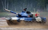 [ẢNH] Dù cố hết sức song xe tăng quốc bảo Trung Quốc vẫn thua Nga tại Tank Biathlon