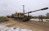 [ẢNH] Thổ Nhĩ Kỳ đột ngột tăng viện siêu pháo tới Syria đối phó Nga