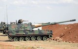 [ẢNH] Thổ Nhĩ Kỳ đột ngột tăng viện siêu pháo tới Syria đối phó Nga