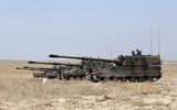 [ẢNH] Thổ Nhĩ Kỳ đột ngột tăng viện siêu pháo tới Syria đối phó Nga