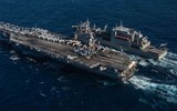 [ẢNH] Siêu tàu sân bay Mỹ đi vào biển Đông, tín hiệu mạnh mẽ tới Trung Quốc