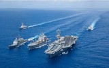 [ẢNH] Siêu tàu sân bay Mỹ đi vào biển Đông, tín hiệu mạnh mẽ tới Trung Quốc