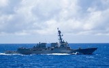 [ẢNH] Tàu chiến, máy bay Trung Quốc bám đuôi chiến hạm Mỹ