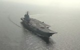 [ẢNH] Đề phòng tàu sân bay trục trặc, Trung Quốc phải mang thêm tàu kéo hỗ trợ