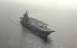 [ẢNH] Đề phòng tàu sân bay trục trặc, Trung Quốc phải mang thêm tàu kéo hỗ trợ