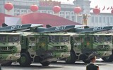 [ẢNH] Tên lửa siêu vượt âm của Trung Quốc xuất hiện trong diễn tập
