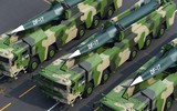 [ẢNH] Tên lửa siêu vượt âm của Trung Quốc xuất hiện trong diễn tập