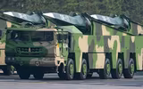 [ẢNH] Tên lửa siêu vượt âm của Trung Quốc xuất hiện trong diễn tập