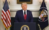 [ẢNH] Phó Tổng thống Pence tuyên bố ông Biden chiến thắng
