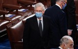 [ẢNH] Phó Tổng thống Pence tuyên bố ông Biden chiến thắng