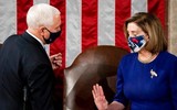 [ẢNH] Phó Tổng thống Pence tuyên bố ông Biden chiến thắng