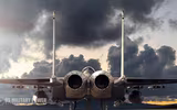 [ẢNH] Tiêm kích F-15EX lao thẳng đứng lên trời, báo hiệu ‘cái kết đắng’ cho đối thủ