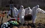 [ẢNH] Người chết vì Covid-19 ở Nga cao gần gấp ba lần công bố