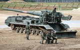 [ẢNH] Căng thẳng tại miền Đông khiến Ukraine đưa trở lại siêu pháo bắn đạn hạt nhân