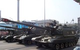 [ẢNH] Pháo tự hành hiện đại nhất Ukraine dội bão lửa xuống miền Đông