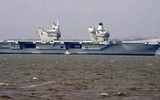 [ẢNH] Siêu tàu sân bay Anh chất đấy tiêm kích F-35 sẽ tập trận tại Châu Á