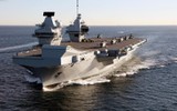 [ẢNH] Siêu tàu sân bay Anh chất đấy tiêm kích F-35 sẽ tập trận tại Châu Á