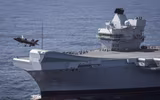 [ẢNH] Siêu tàu sân bay Anh chất đấy tiêm kích F-35 sẽ tập trận tại Châu Á