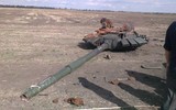 [ẢNH] Phủ nhận liên quan nhưng Nga lại khó giải thích về xác T-72B3 tại Đông Ukraine