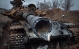 [ẢNH] Xe tăng T-64 và phút bi tráng tại chiến địa Đông Ukraine