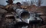 [ẢNH] Xe tăng T-64 và phút bi tráng tại chiến địa Đông Ukraine