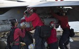 [ẢNH] Siêu tàu sân bay Mỹ tái bùng phát dịch Covid-19