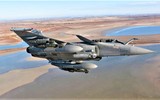 [ẢNH] Tiêm kích Rafale Pháp đâm đứt đường dây điện