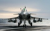 [ẢNH] Tiêm kích Rafale Pháp đâm đứt đường dây điện