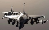 [ẢNH] Tiêm kích Rafale Pháp đâm đứt đường dây điện