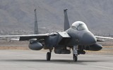 [ẢNH] ‘Đại bàng’ F-15E Mỹ vừa tấn công dân quân thân Iran tại Syria