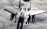[ẢNH] ‘Đại bàng bất bại’ F-15E Mỹ mạnh ngang máy bay ném bom chiến lược H-6 Trung Quốc
