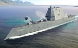 [ẢNH] Vượt sóng cao 6m, khu trục Zumwalt Mỹ phá tan mọi hoài nghi