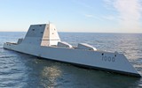 [ẢNH] Vượt sóng cao 6m, khu trục Zumwalt Mỹ phá tan mọi hoài nghi