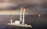 [ẢNH] Vượt sóng cao 6m, khu trục Zumwalt Mỹ phá tan mọi hoài nghi