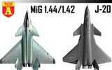 [ẢNH] Nga sẽ khôi phục chiến đấu cơ thế hệ thứ 5 MiG-1.44 để đấu với F-22 Mỹ?