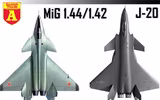 [ẢNH] Nga sẽ khôi phục chiến đấu cơ thế hệ thứ 5 MiG-1.44 để đấu với F-22 Mỹ?