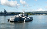 [ẢNH] Thợ săn tàu ngầm không người lái Sea Hunter được Mỹ đưa vào biên chế
