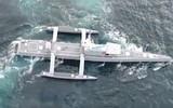 [ẢNH] Thợ săn tàu ngầm không người lái Sea Hunter được Mỹ đưa vào biên chế