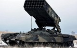 [ẢNH] ‘Hỏa thần nhiệt áp’ TOS-1A được Nga triển khai sát biên giới
