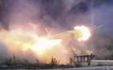 [ẢNH] ‘Hỏa thần nhiệt áp’ TOS-1A được Nga triển khai sát biên giới