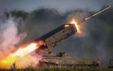 [ẢNH] ‘Hỏa thần nhiệt áp’ TOS-1A được Nga triển khai sát biên giới